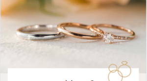 wedding & engagement ring 結婚指輪・婚約指輪手作りコース（3本制作）